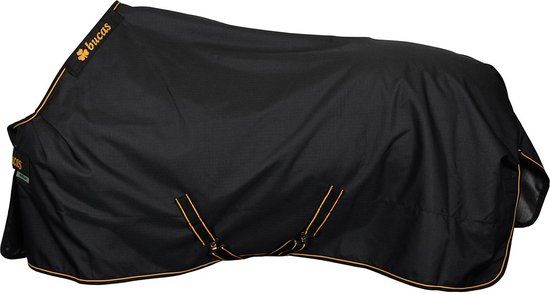Bucas Irish Turnout 150g - Black/Gold - 155 - Horse Blanket