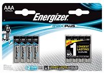 Energizer Alkaline Max Plus AAA Batterijen - 8 stuks
