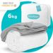 CozySense® Verzwaringsdeken 6kg - 140x200cm - Gris