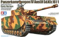 Tamiya Modelbouwpakket Militaire voertuigen - 35209 German SdKfz.161/1 Panzer IV H Ea. w/1 Figure Plastic - 1:35 - Modelbouw