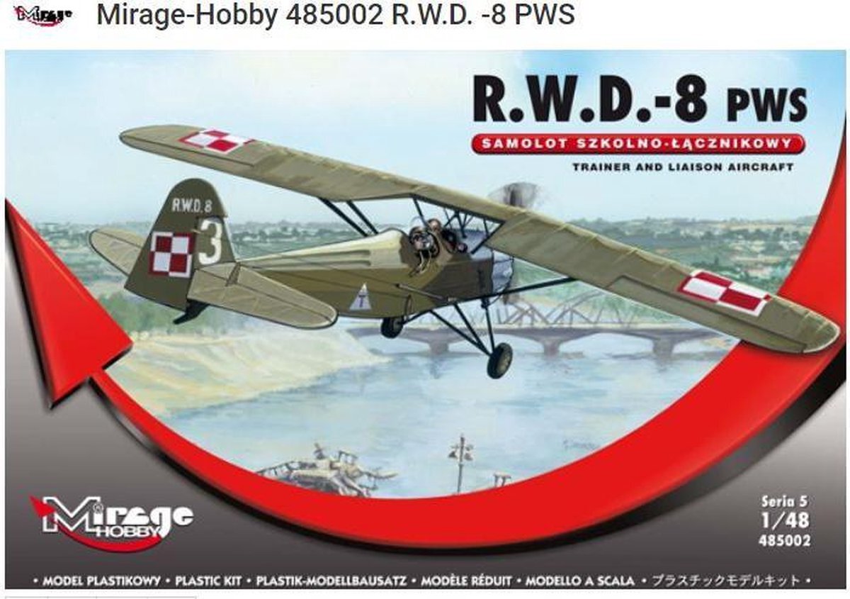 Mirage Hobby Mirage-Hobby 485002 R.W.D. -8 PWS