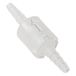Bürkle terugslagklep met conische tuit voor 8mm-10mm slangen, reliëf