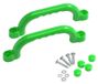 Poignée de jeu pour structure d'escalade - Vert foncé - Par paire (2 pièces) - Plastique PEHD - Tour de jeu