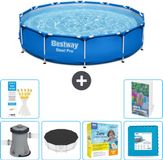 Bestway Rond Steel Pro Zwembad - 366 x 76 cm - Blauw