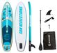 Sun Reflections Kids SUP 8'2, planche gonflable pour enfants, set de pagaies, dimensions 250x66x10 cm
