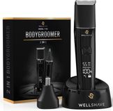 Wellshave 2 in 1 Bodygroomer Mannen - Multi Trimmer voor Lichaam en Baard - Schaamhaar Trimmer Mannen - Body Trimmer Heren - Neustrimmer - Dual Groomer