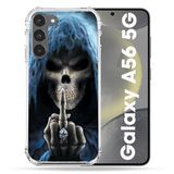 Cokitec Samsung Galaxy A56 5G Doodshoofd Vinger Versterkte Hoes
