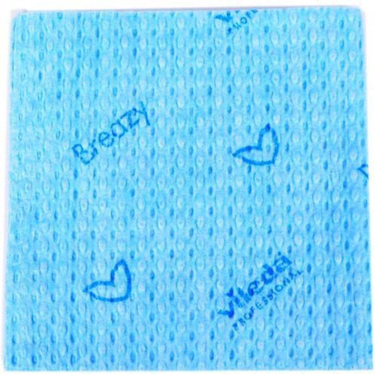 Vileda Professionele semi-wegwerp doek - Microvezel - Blauw - 35x36 cm