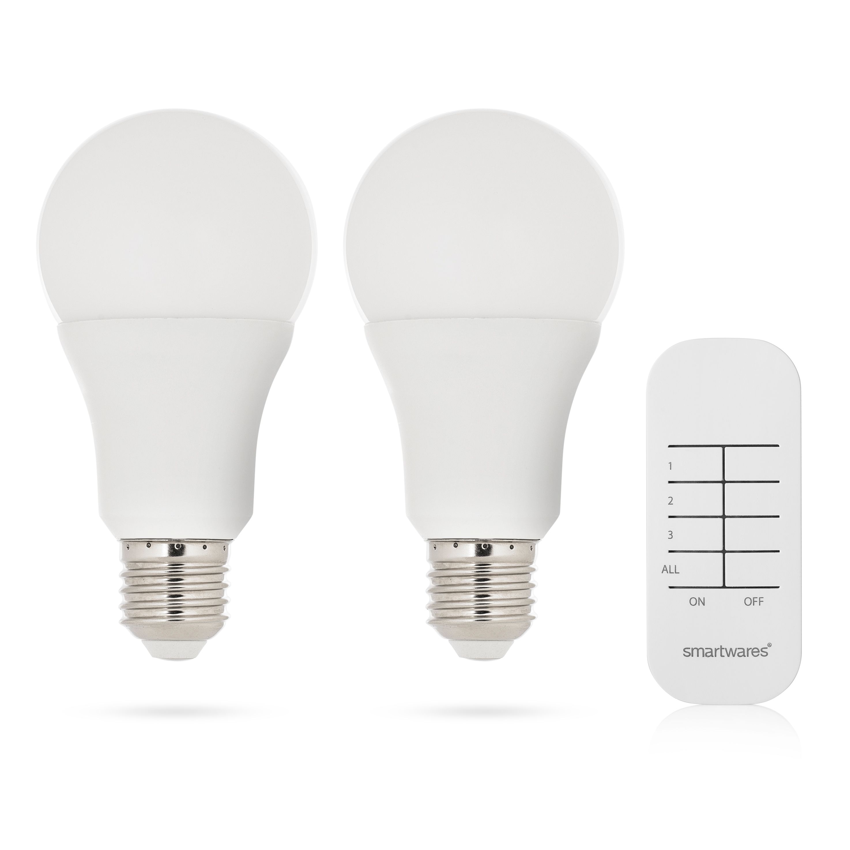 Smartwares SH4-99550 LED bulb schakelset - 600 lumen - Warm wit