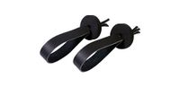 Meinl Cymbals BR4 lederen marsbekkenriem incl. pads (paar) zwart