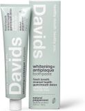 Davids Natuurlijke Tandpasta Whitening & Antiplaque Pepermunt 149 g