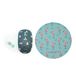 Muismat Flamingo muismat + draadloze muis USB-dongle + USB-C beer P