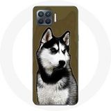 Maniacase Hoesje voor Oppo A93 5G Siberische Husky