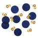 Folat 66360 Confetti Elegant True Blue 60 Jaar - 25 gram