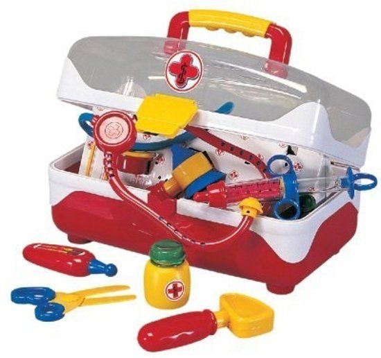 Klein Dokterskoffer met Accessoires - 4009847046857