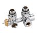 Robinet thermostatique radiateur angle équerre adaptateur cuivre 15 mm