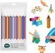 Marque inconnue Filament pour stylo 3D 2,5 mm - 160 pièces - 32 couleurs - PCL - Basse température d'impression - Convient pour 3 Doodler Start