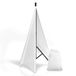 Pyle PSCRIM2W Universeel Licht Statief Stand Scrim Rok Trim DJ Speaker - Wit