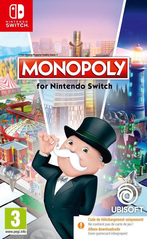 Ubisoft Monopoly - Nintendo Switch - Code in a Box