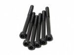 HPI Racing Vis à tête cylindrique M3x42mm (Noir/6 pièces)