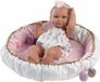 Llorens Babypop Nica Roze in Cocon 40 cm