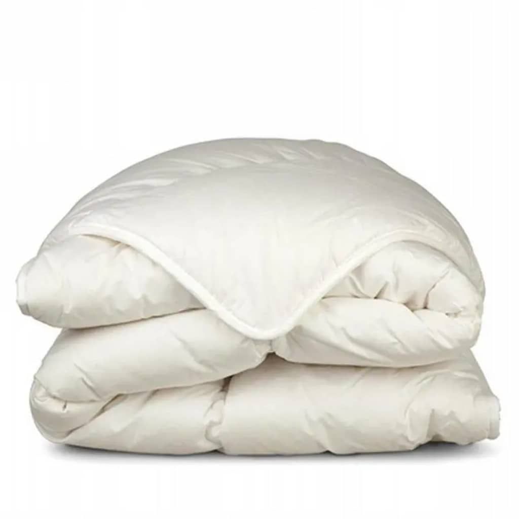 Snoozing Texel wollen kinderdekbed - 100% zuivere texelse scheerwol - wit