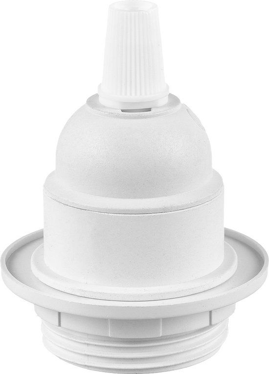Home Sweet Home DIY lamphouders - Lamponderdelen - ø5.8 x 7.3 cm - E27 - Wit - Cilinder
