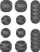 kwb Kabelhouderassortiment 403400 10 stuk(s)