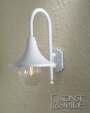 KONSTSMIDE Bari 7237-250 Wandlamp - Mat Wit - 25cm