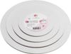 Wenburg Premium Cake Board Set, 4 taartbodems, 3 mm, Goud & Zilver