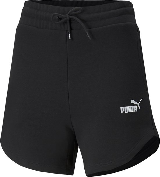 PUMA ESS 5 High Waist Shorts TR Dames Broek - Puma Black