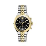 Versace Signature Chrono VEV602223 Zilverkleurig Staal Analoog Quartz Horloge