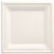 PAPSTAR 50 Borden van suikerriet, puur hoekig, 20 cm x 20 cm, wit