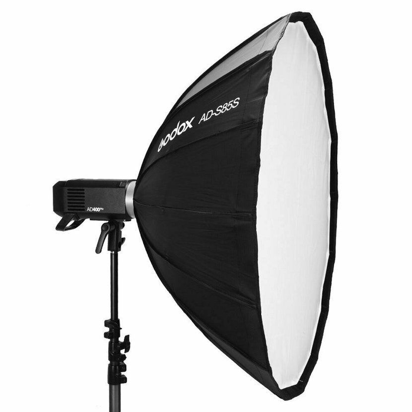 Godox AD-S85S 85cm Softbox for AD400Pro - Black/Silver
