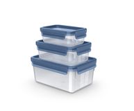 Tefal MasterSeal Eco 3-delige set vershoudbakjes 0,55L/1L/2,2L