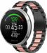 Strap-it Stalen Smartwatch bandje - Geschikt voor Polar Unite - Noir/Rose