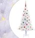vidaXL Kunstkerstboom met 150 LED Wit 150 cm PVC en Staal