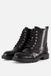Cellini Croco Veterboots Zwart Synthetisch - Maat 36