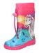 BECK Regenlaarzen 'Sunrise' blauw / geel / pink / wit