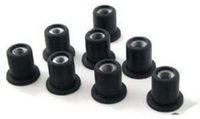 Puig 0714N Silenblock, M5, 25 stuks