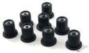 Puig 0714N Silenblock, M5, 25 stuks