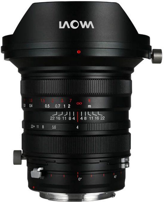 Laowa 20mm f/4.0 Zero-D Shift Fujifilm G-mount objectief