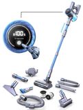 Aspirateur sans fil 480W, 33 kPa, 10-en-1 avec écran tactile LED