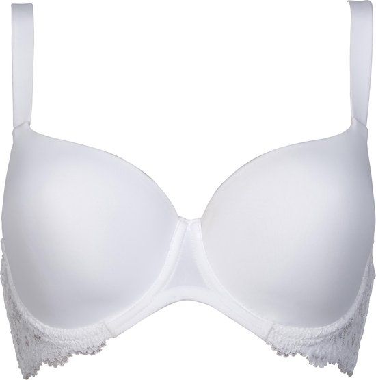 After Eden D-cup & up LIV T-shirt BH met beugel en voorgevormde cups - Wit - Maat 70G