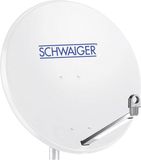 Schwaiger SPI998.0 Antenne parabolique 75 cm Aluminium Gris clair