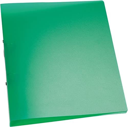 Q-Connect KF02484 ringband - A4, 2-ring, 25 mm, groen/helder