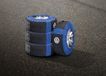 Volkswagen bandentasset Multicolor Polyester
