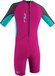 O'Neill Peuter Reactor 2mm Shorty Wetsuit - Unisex - Blauw / Roze - Maat 02 - Zomer