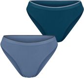 sloggi GO Sense Slip pour femmes, uni, bleu, taille XL (2 pièces)
