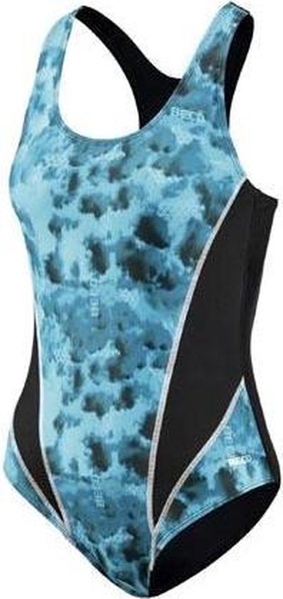 Beco Badpak Dames Polyamide/Elastaan Blauw/Zwart